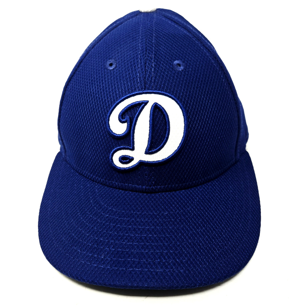 New Era 59FIFTY Los Angeles Dodgers Royal Blue D Logo Fitted Hat 7 1/8